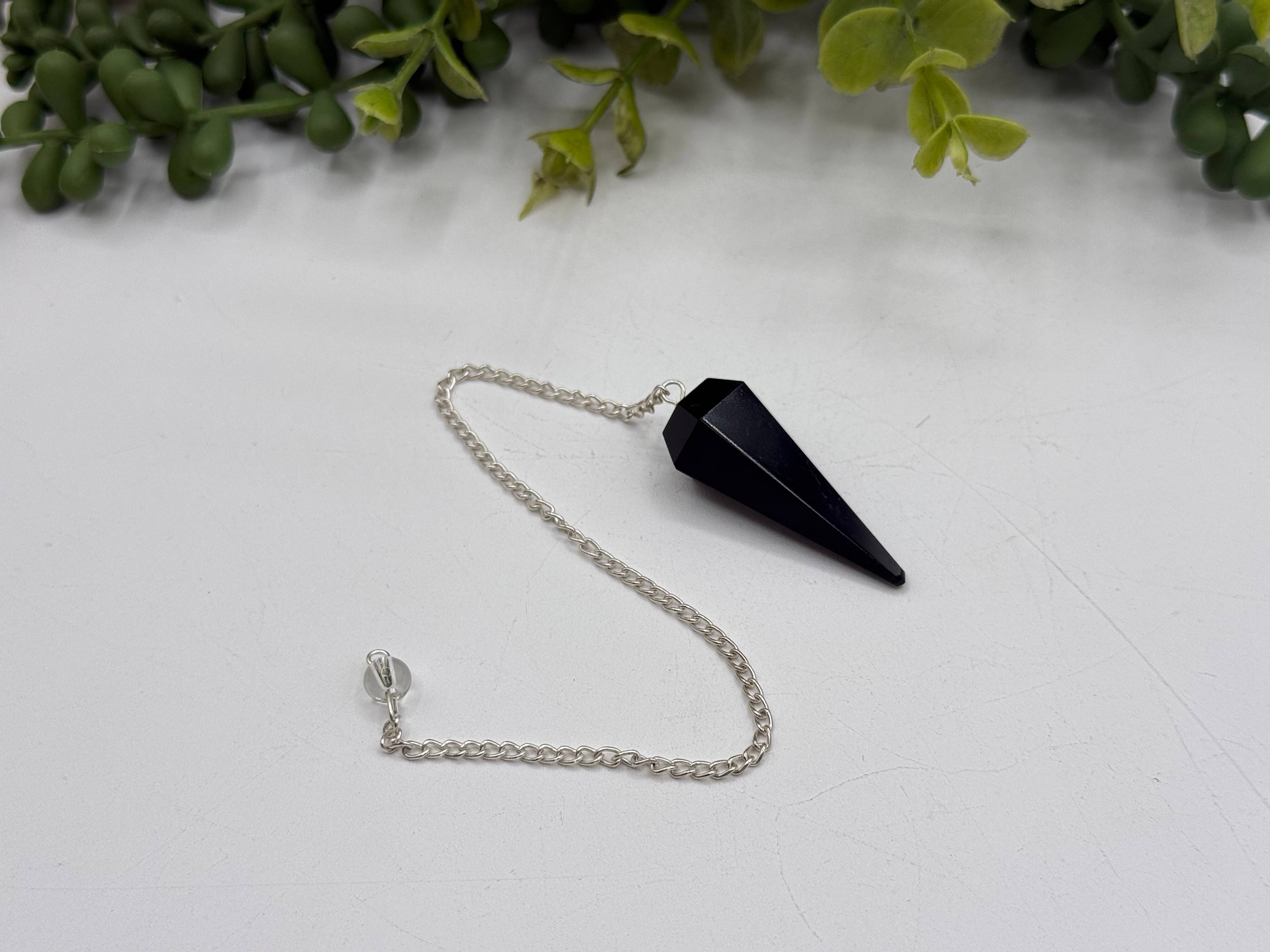 Black Obsidian Pendulum