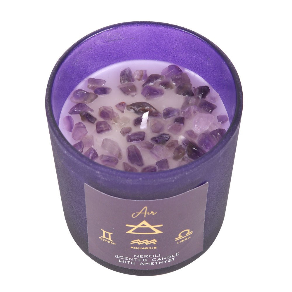 Air Element Neroli Crystal Candle