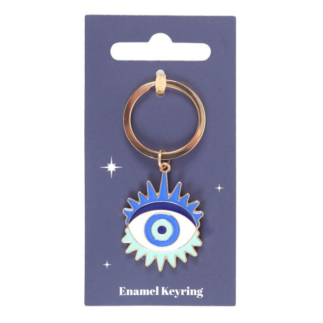 All Seeing Eye Keyring (Gold)