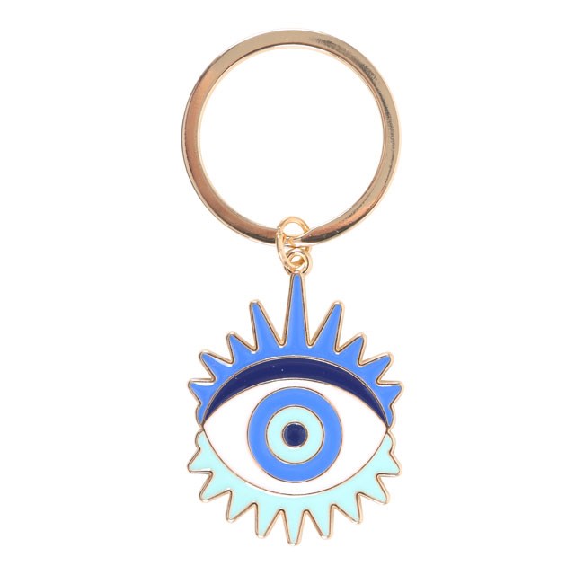 All Seeing Eye Keyring (Gold)