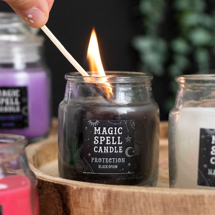 Mini Black 'Protection' Candle