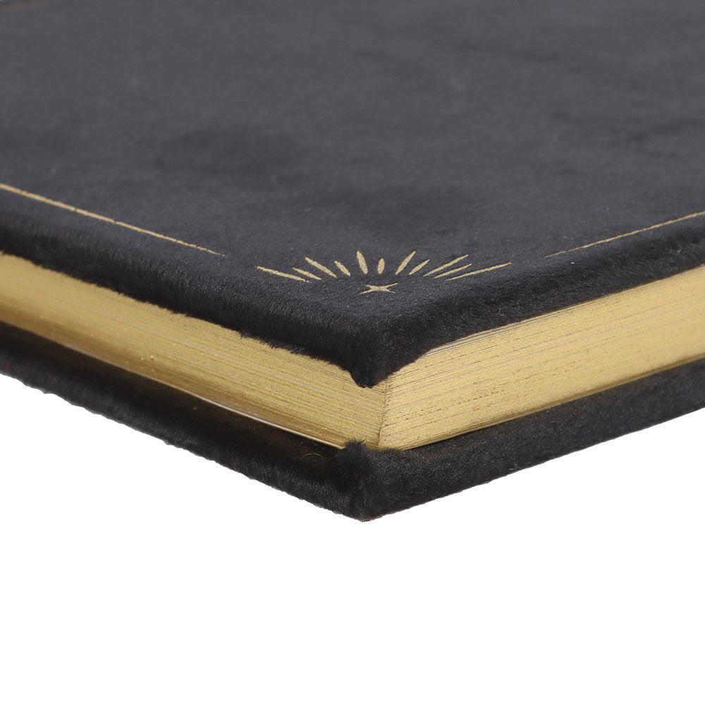 Book Of Shadows With Obsidian Pen