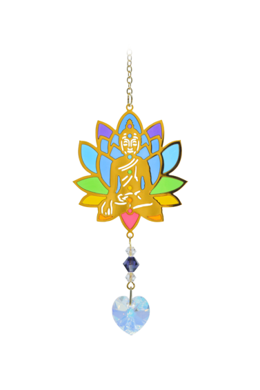 Buddha Rainbow Charm