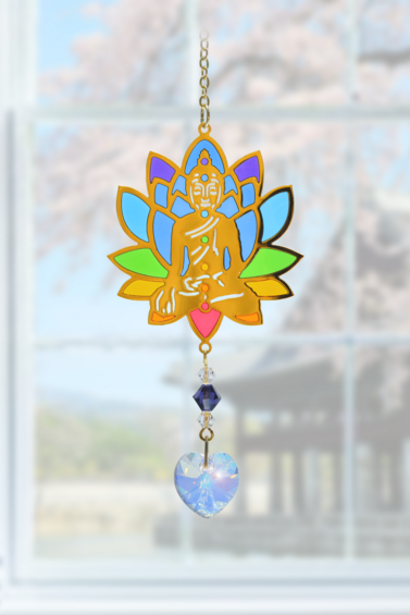 Buddha Rainbow Charm