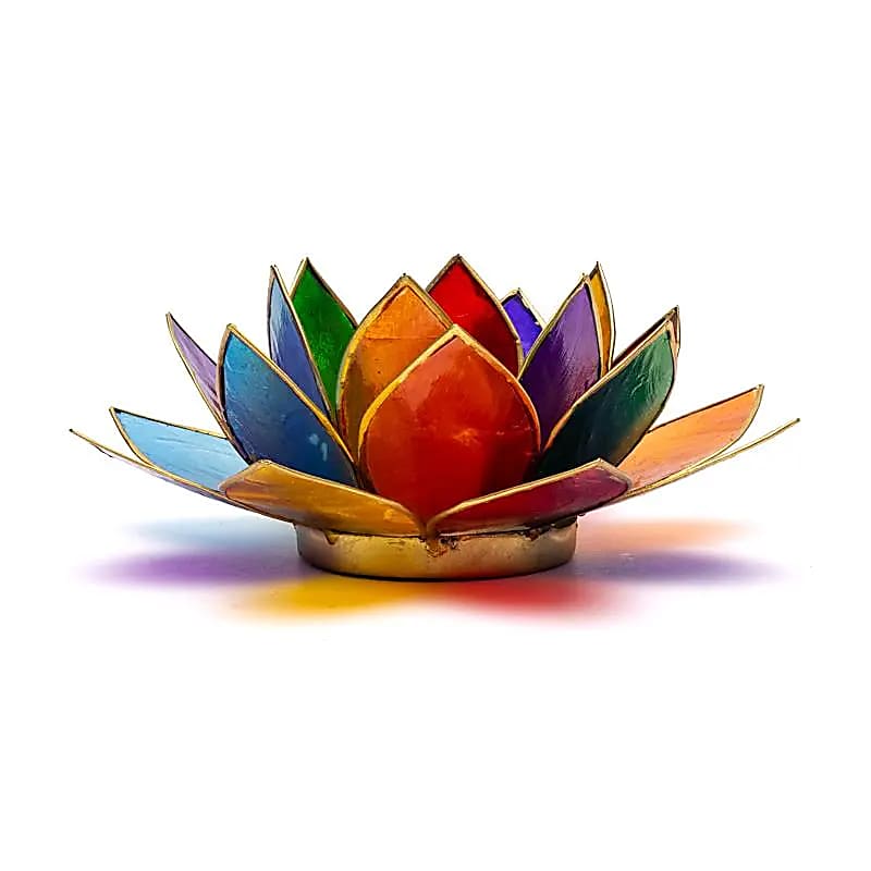 Chakra Lotus Candle Holder