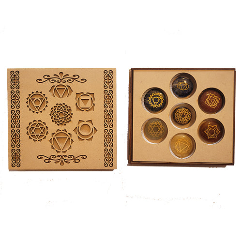 7 Chakra Crystal Set In Box