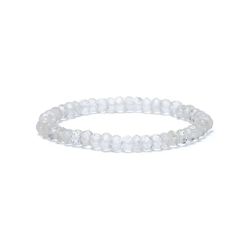 Clear Quartz Faceted Bracelet (AA Grade)