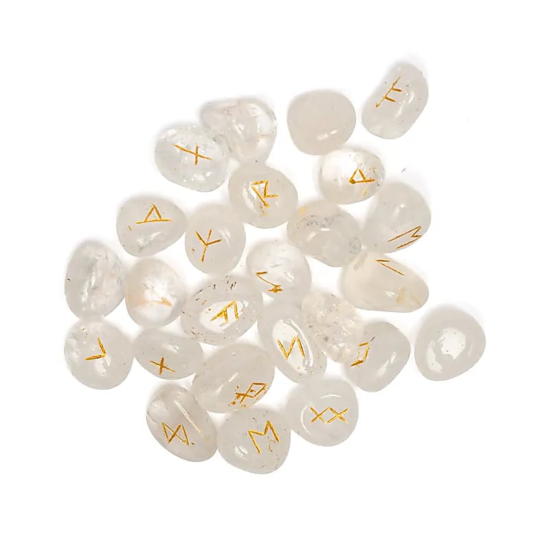 Clear Quartz Runes