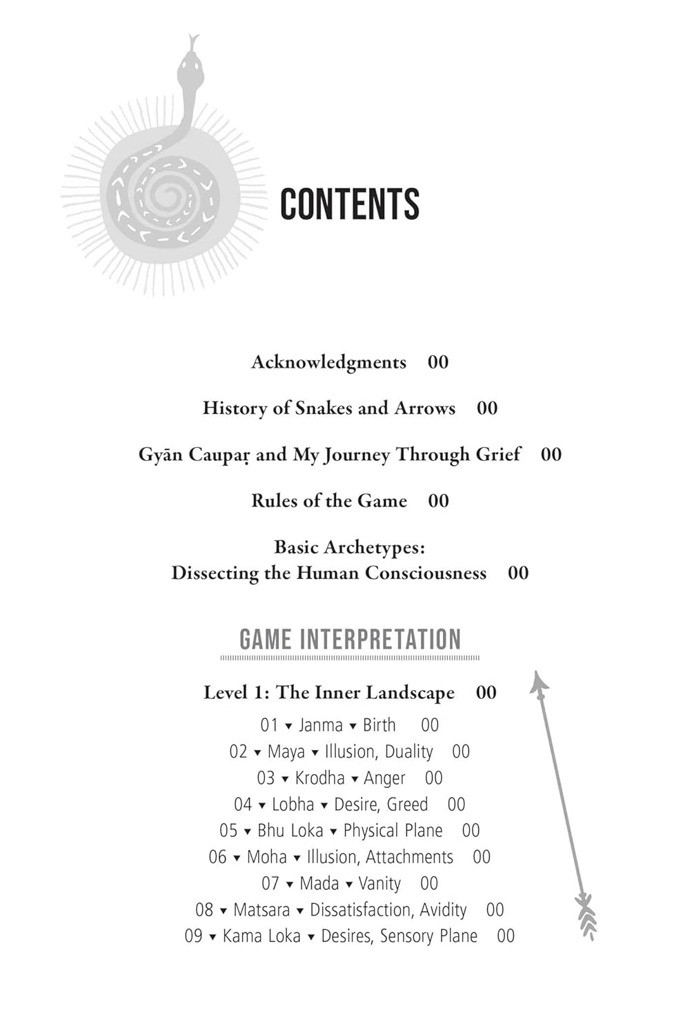 The Cosmic Game of Snakes & Arrows