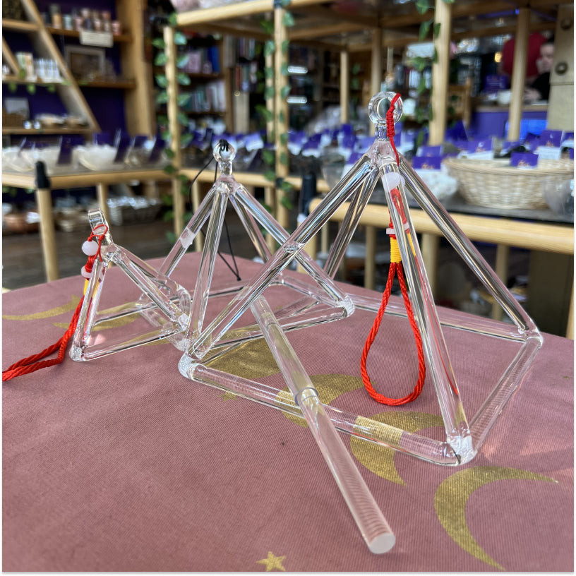 Quartz Singing Pyramid