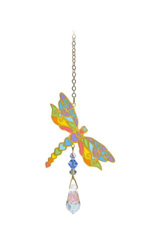 Dragonfly Rainbow Charm