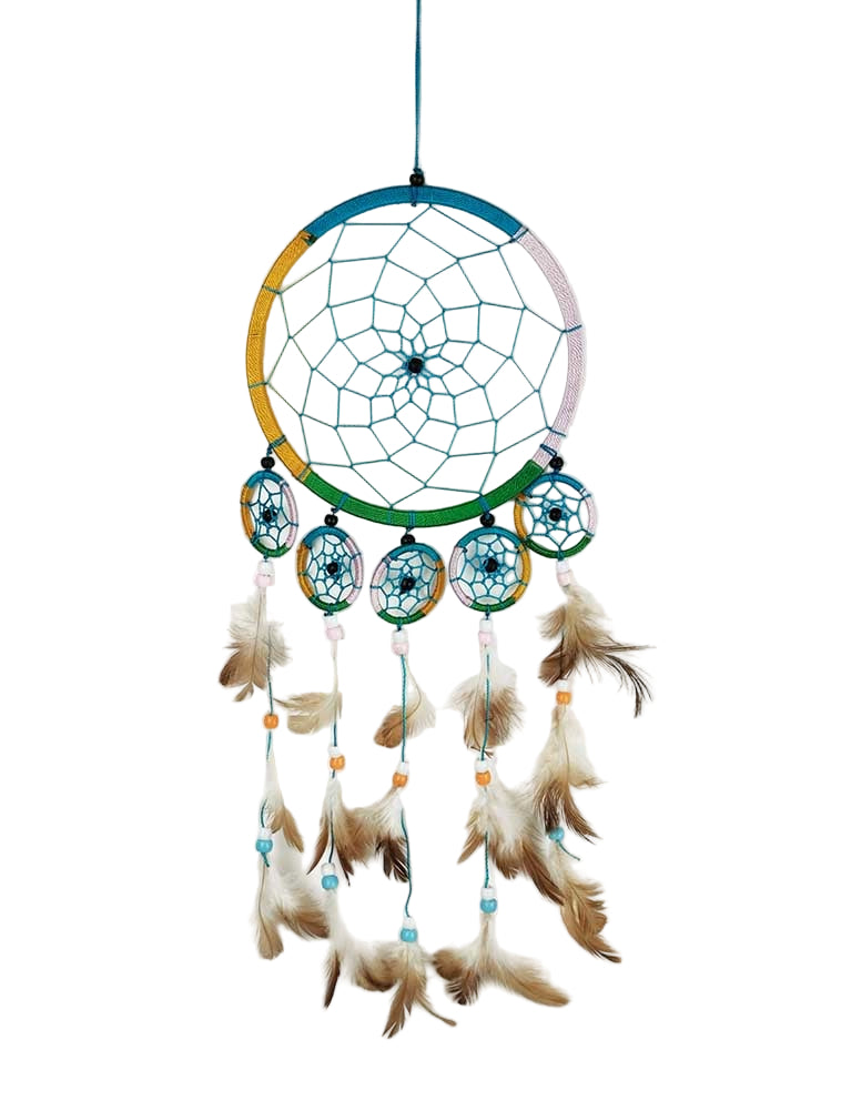 Multi-Colour Dreamcatcher (16cm)