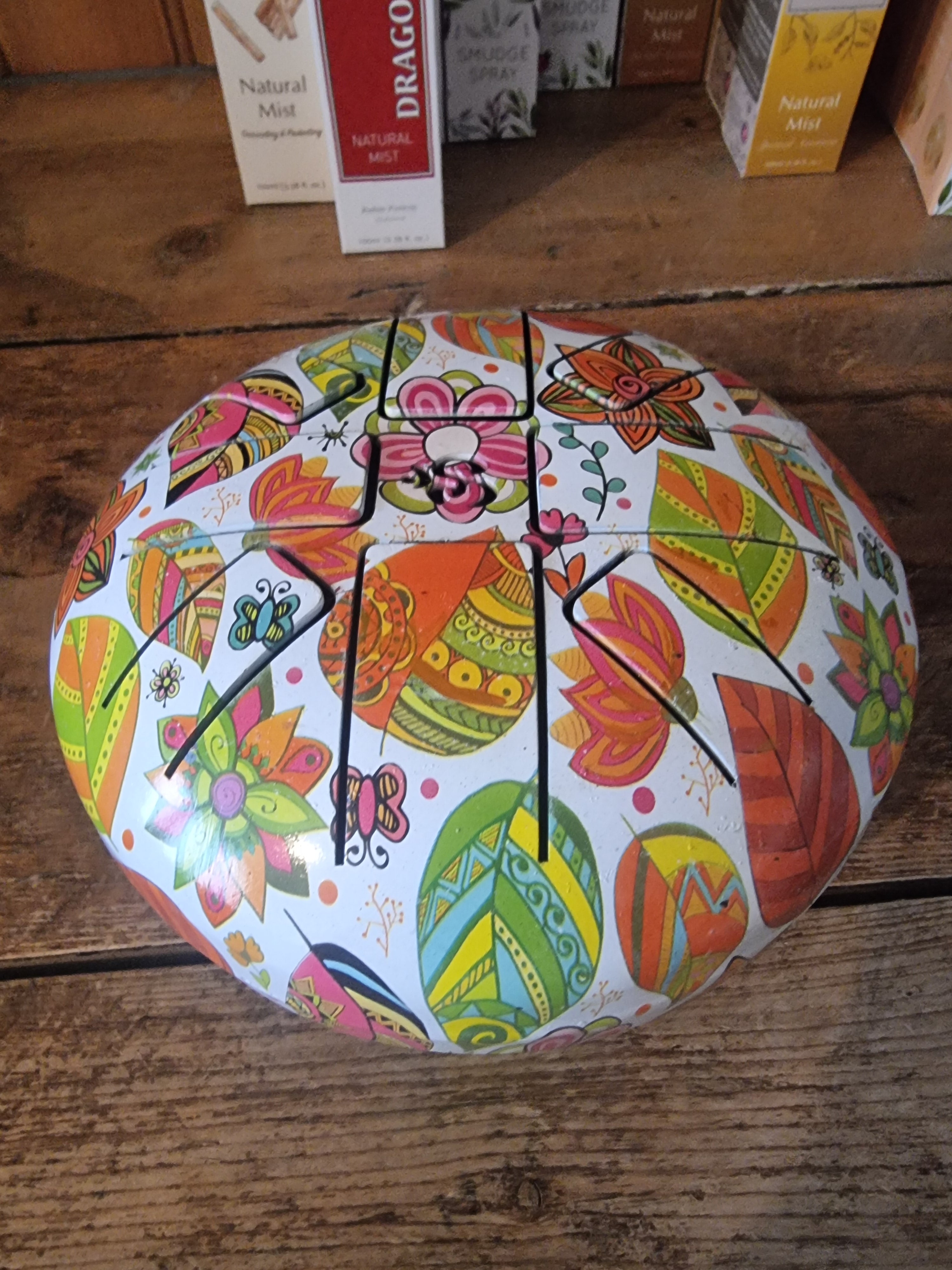 Flower Painted Tongue Drum (6Inch)