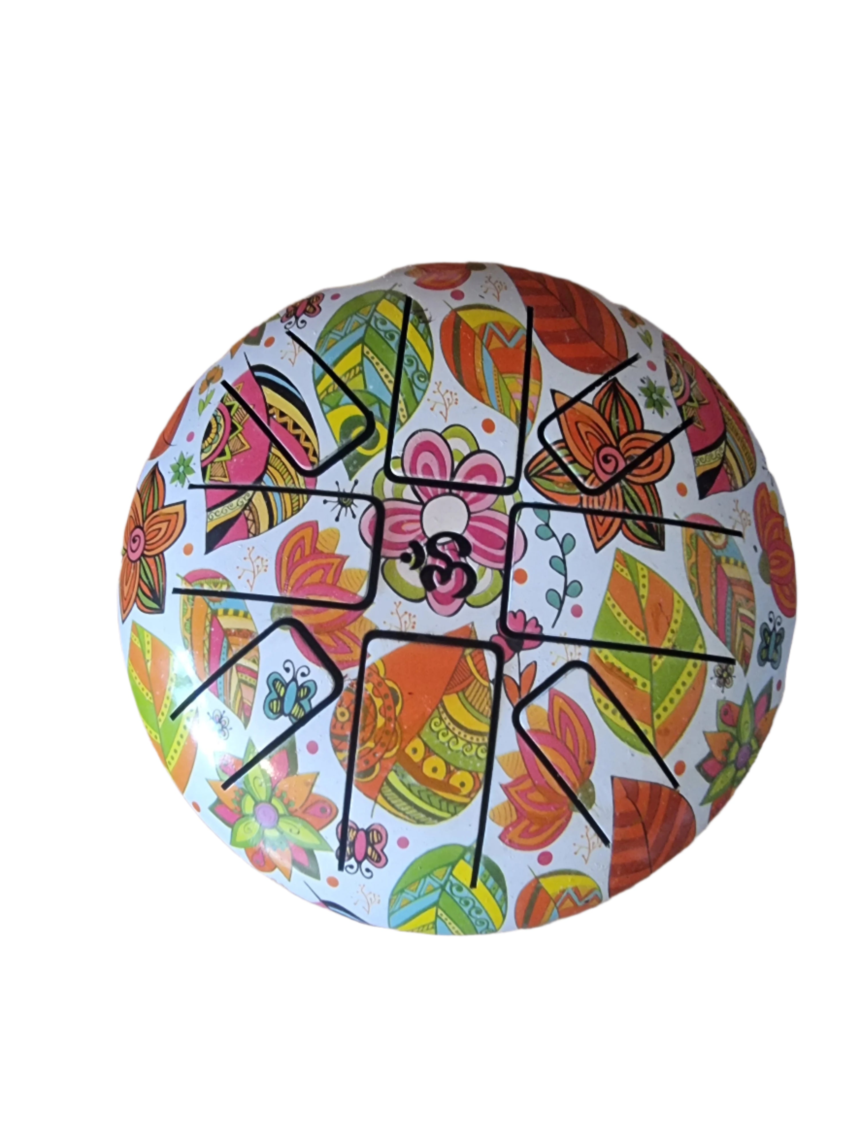 Flower Painted Tongue Drum (6Inch)