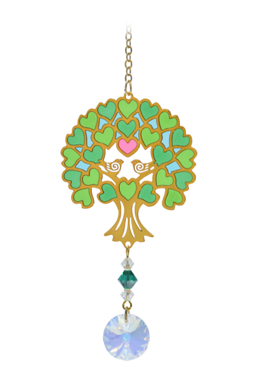 Tree Of Life Green Charm