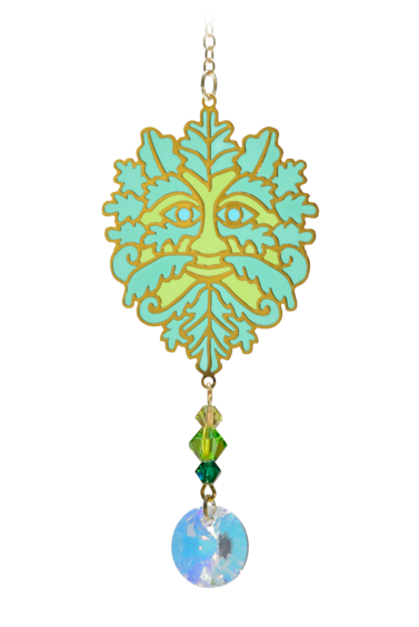 Green Man Charm