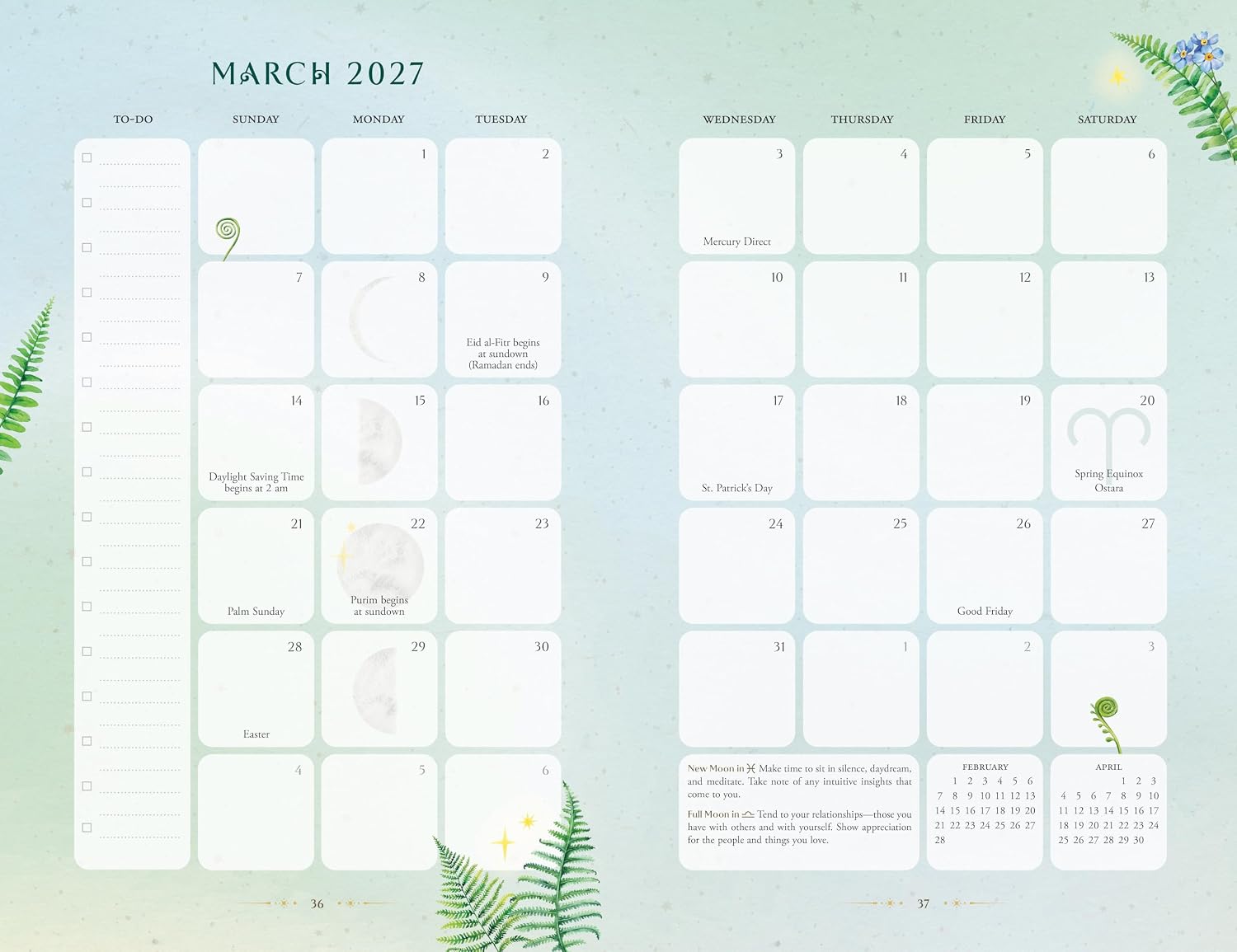 Llewellyn's 2027 Herbal Enchanted Planner