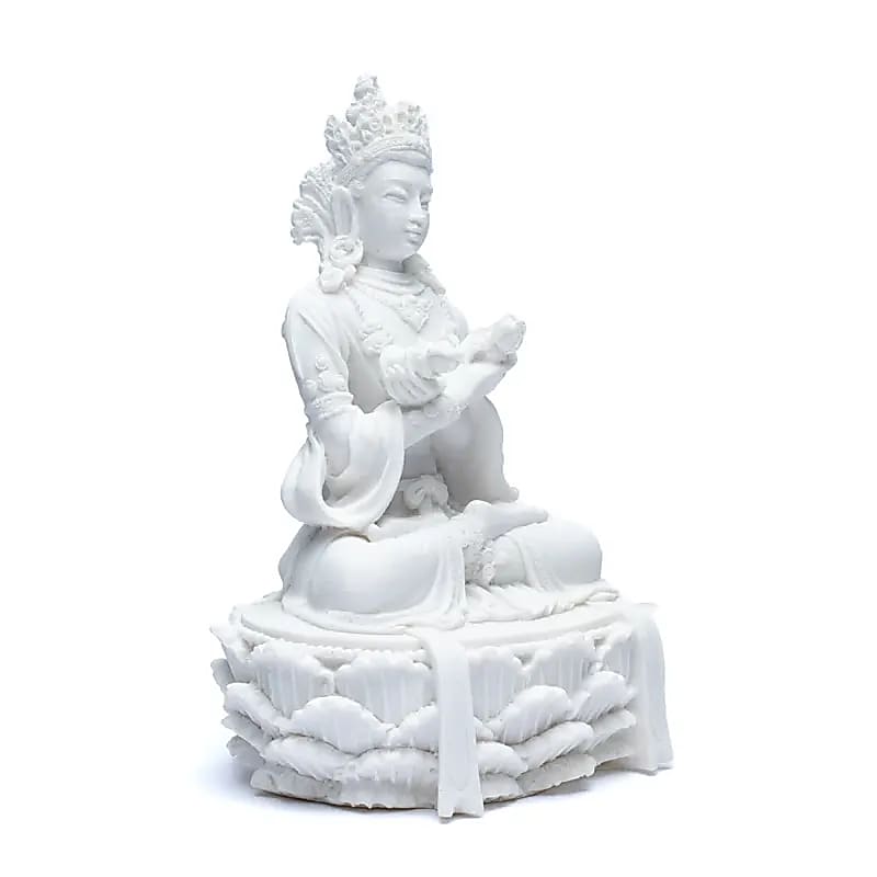 Kwan Yin Statue (White)