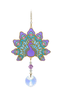 Peacock Purple Charm