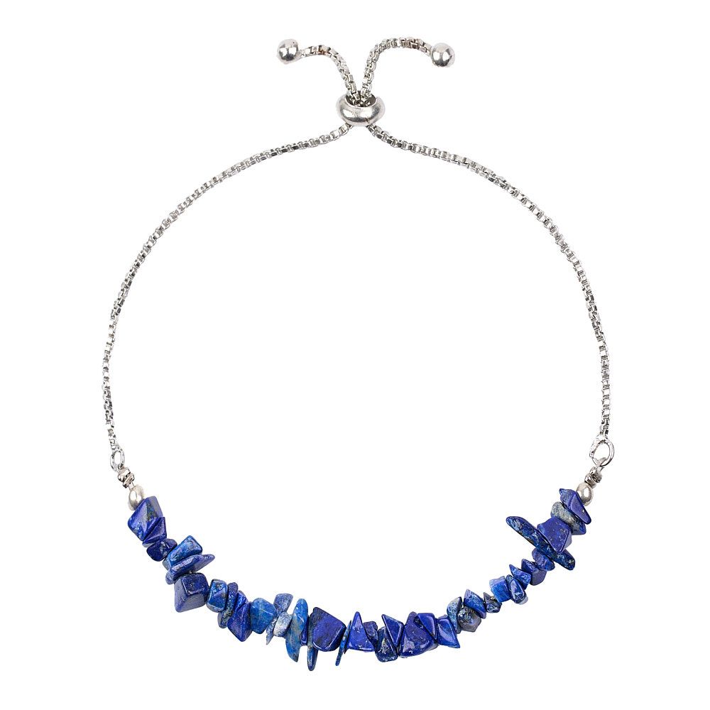 Lapis Lazuli Silver Bracelet