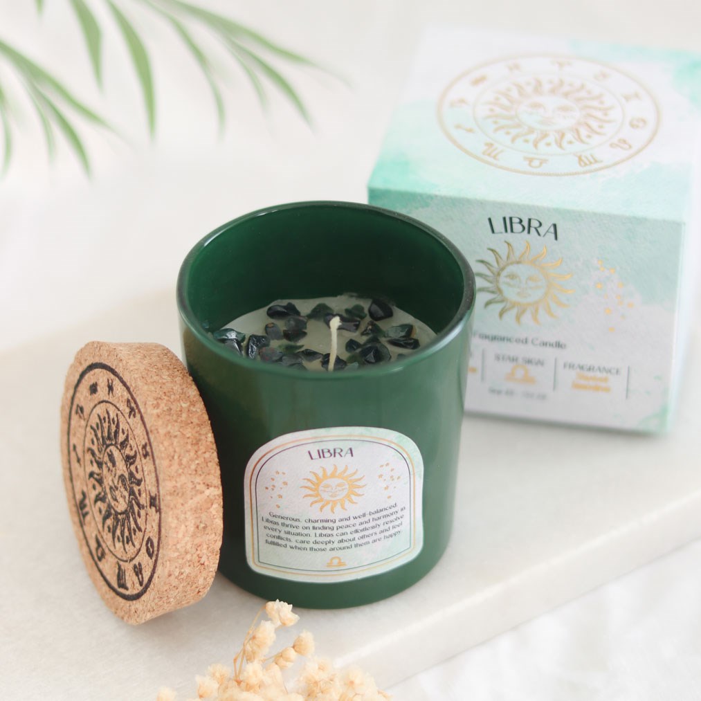 Libra Bloodstone Candle