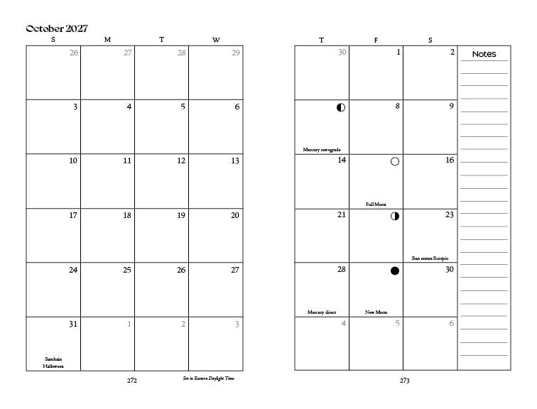 Llewellyn's 2027 Witches' Companion Datebook