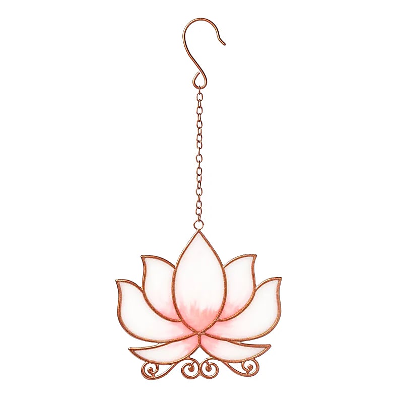 Lotus Window Hanger (Pink)