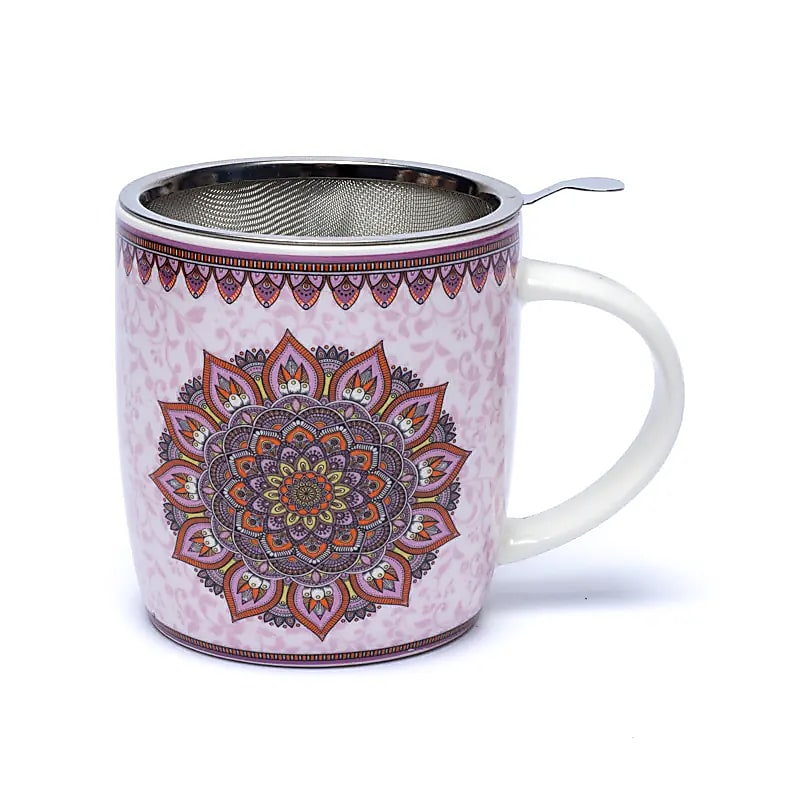Mandala Infuser Mug