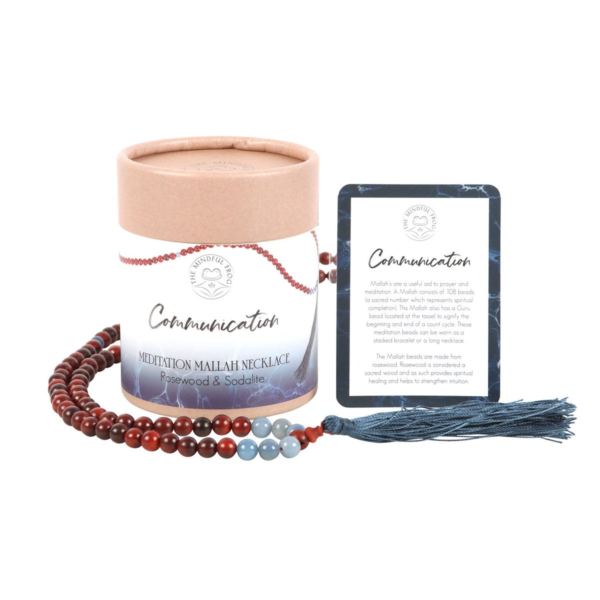 Rosewood & Sodalite Mala Beads