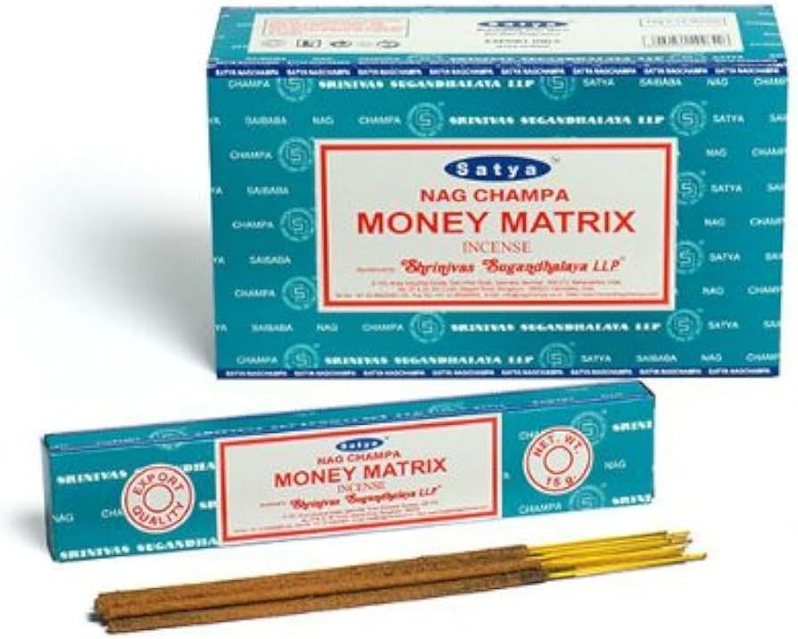 Money Matrix Incense (12 Packets)