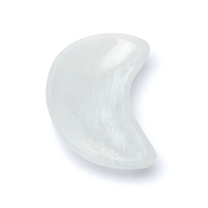 Selenite Moon Bowl (15cm)