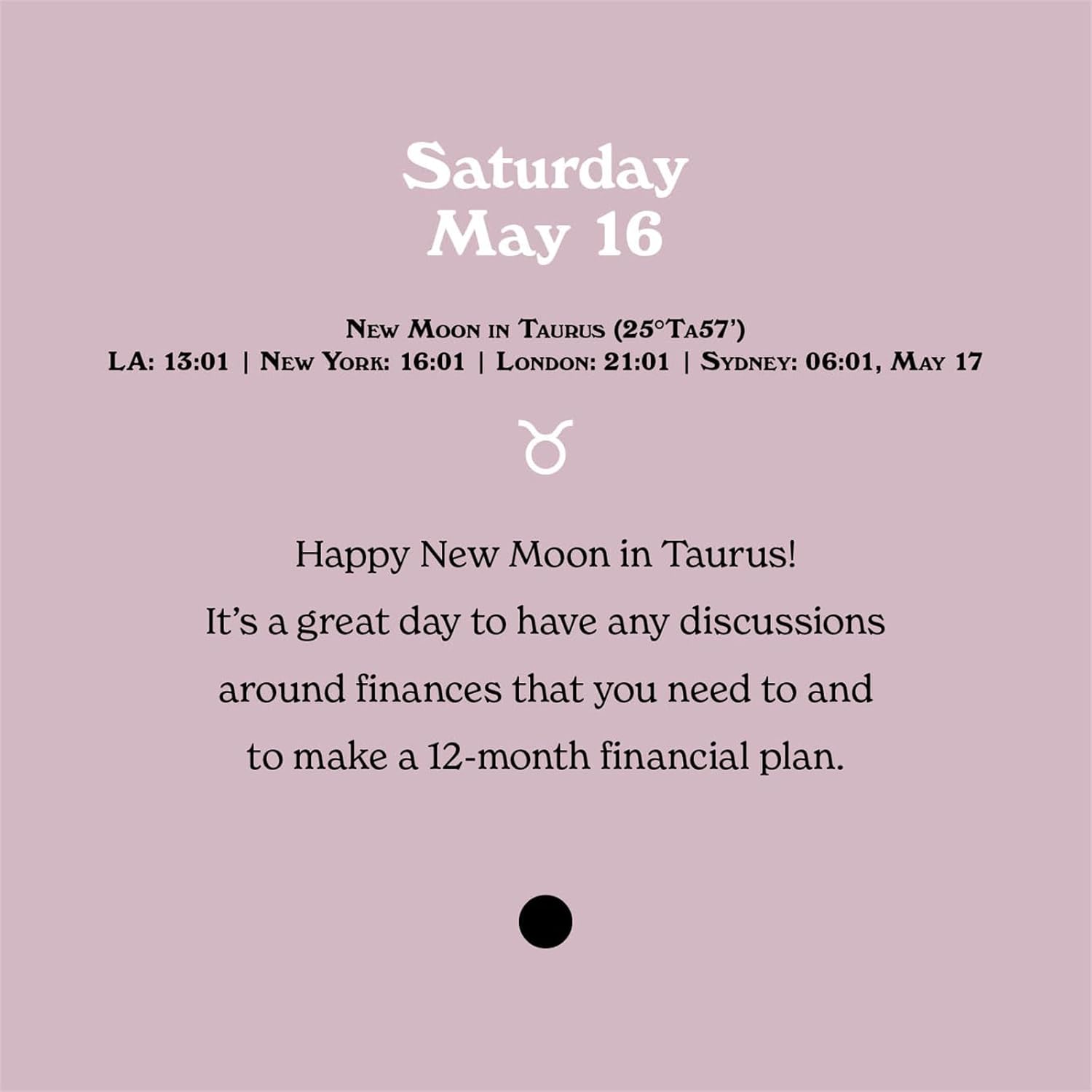 Moonology 2026