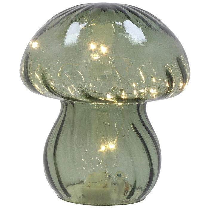 Handblown Mushroom Lamp