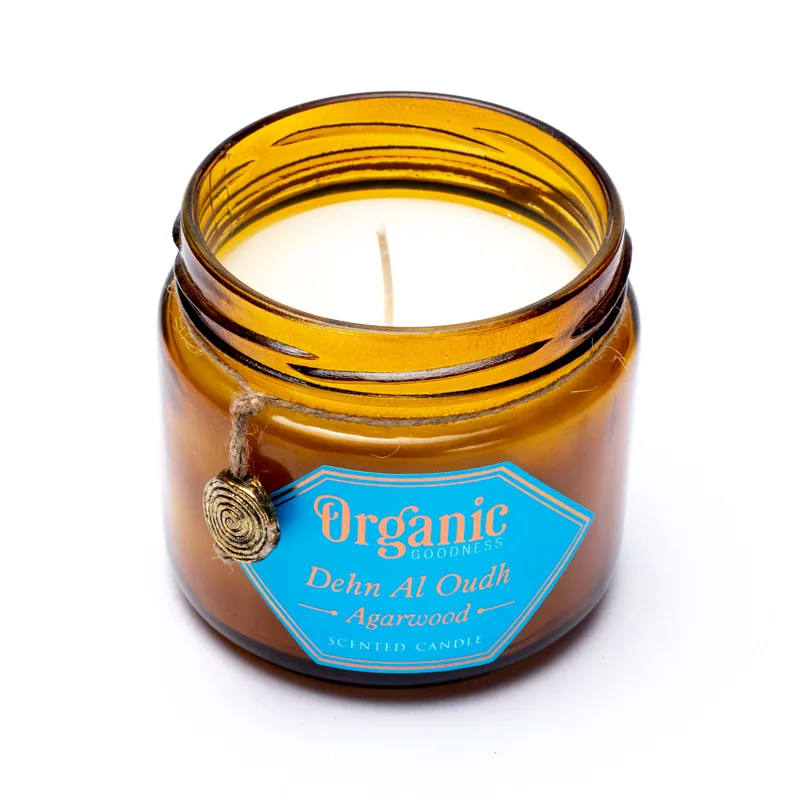 Organic Goodness Agarwood Candle