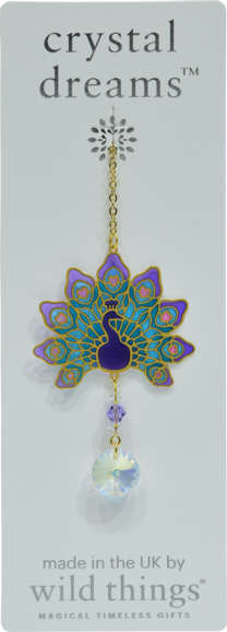 Peacock Purple Charm