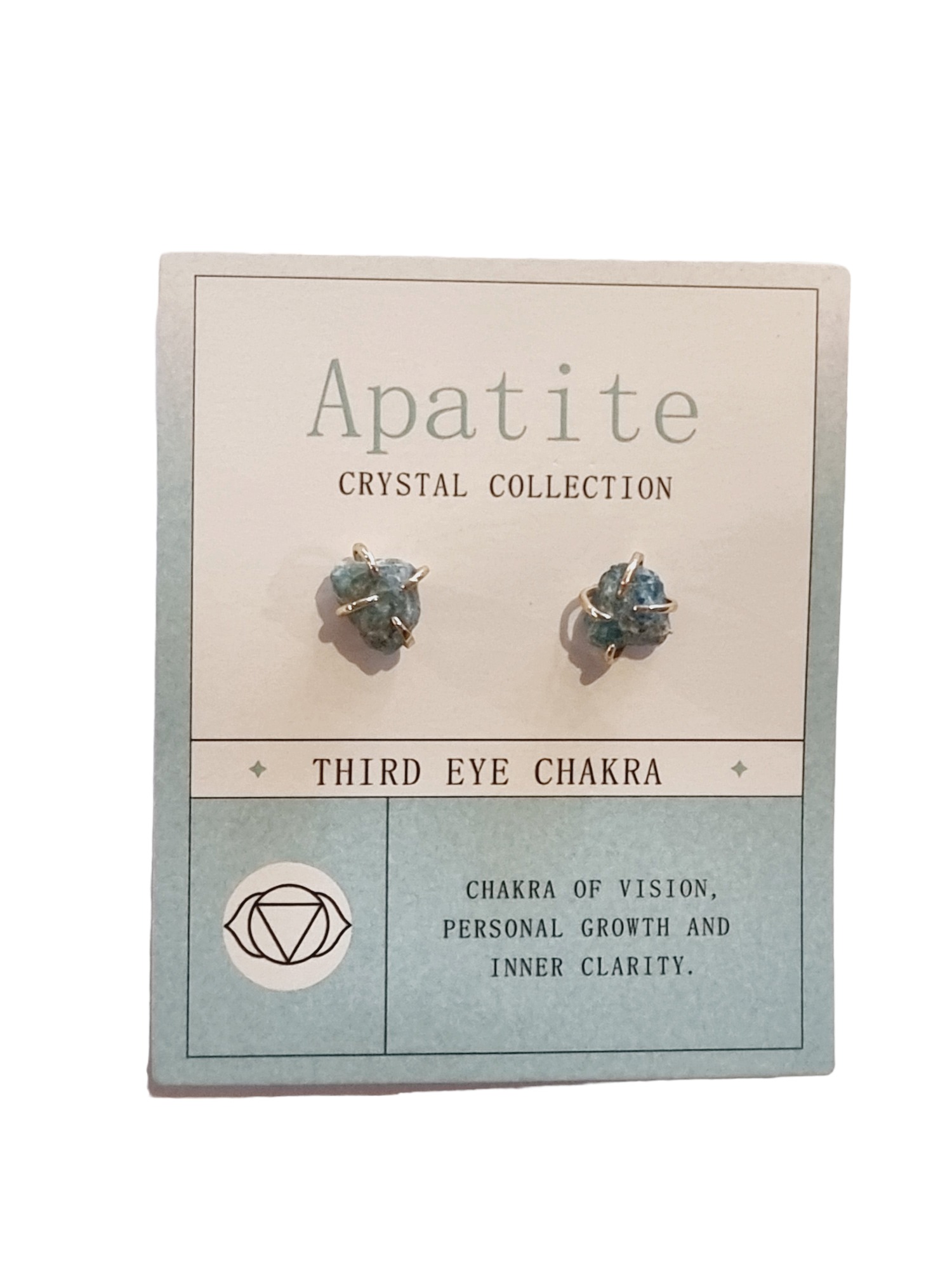 Apatite Third Eye Earrings