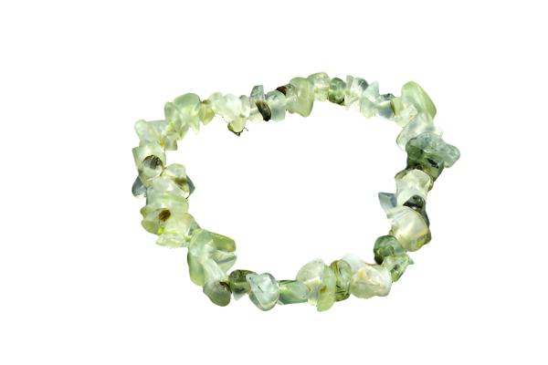 Prehnite Chip Bracelet