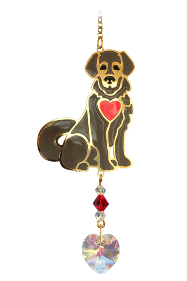 Puppy Brown Charm