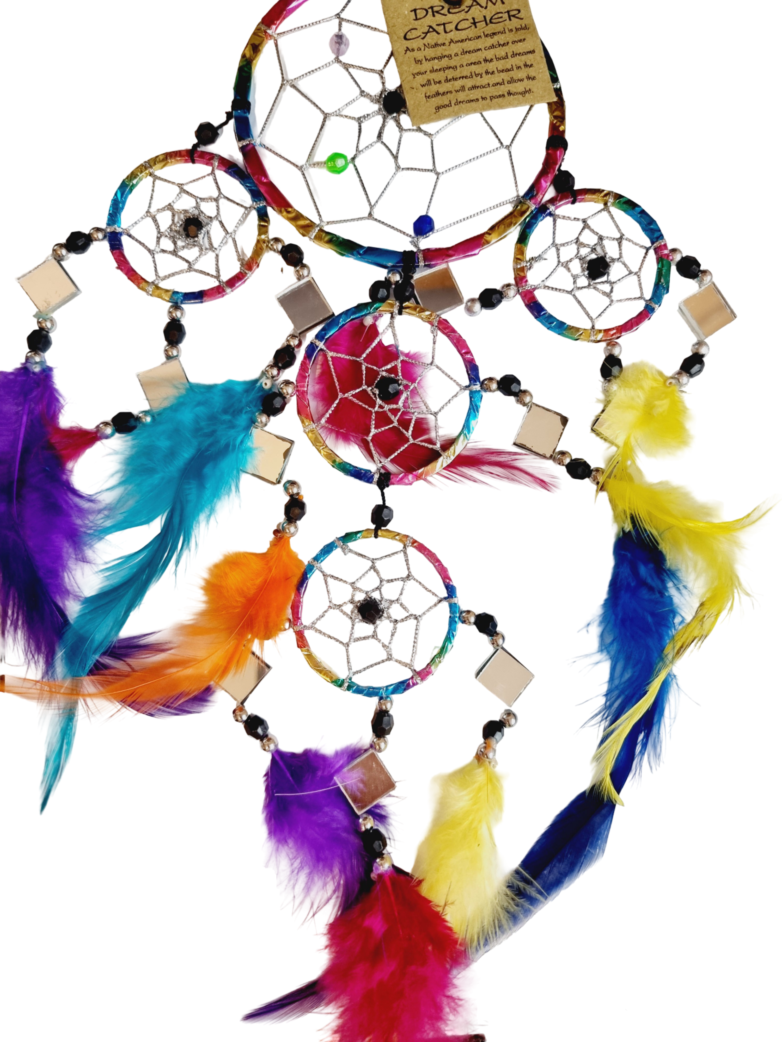 Rainbow Dreamcatcher (9cm)