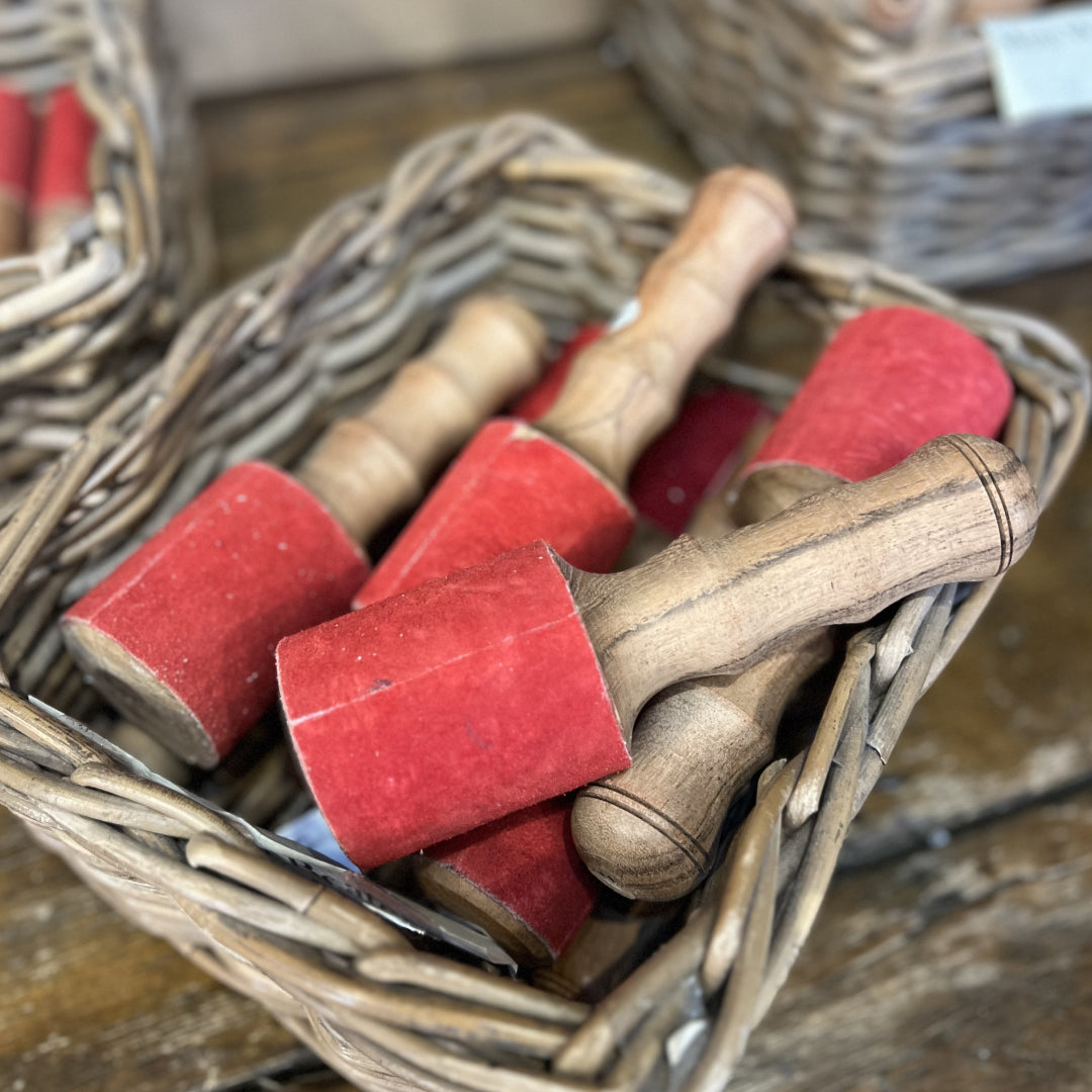 Red Singing Bowl Beater (Large)
