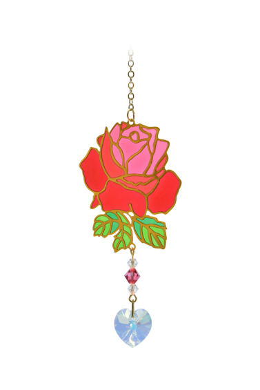 Rose - Deep Rose Charm