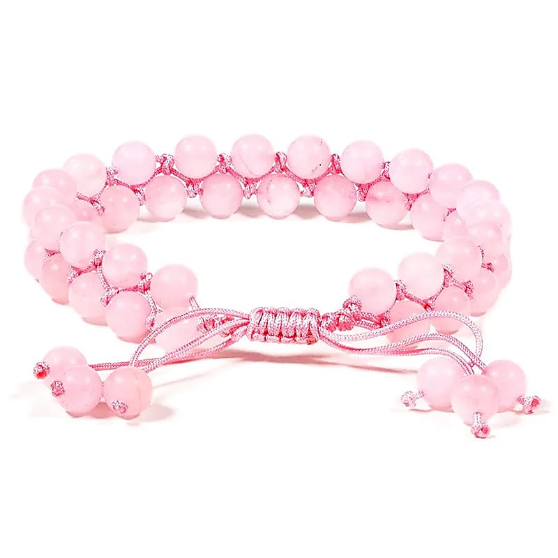 Rose Quartz Adjustable Bracelet