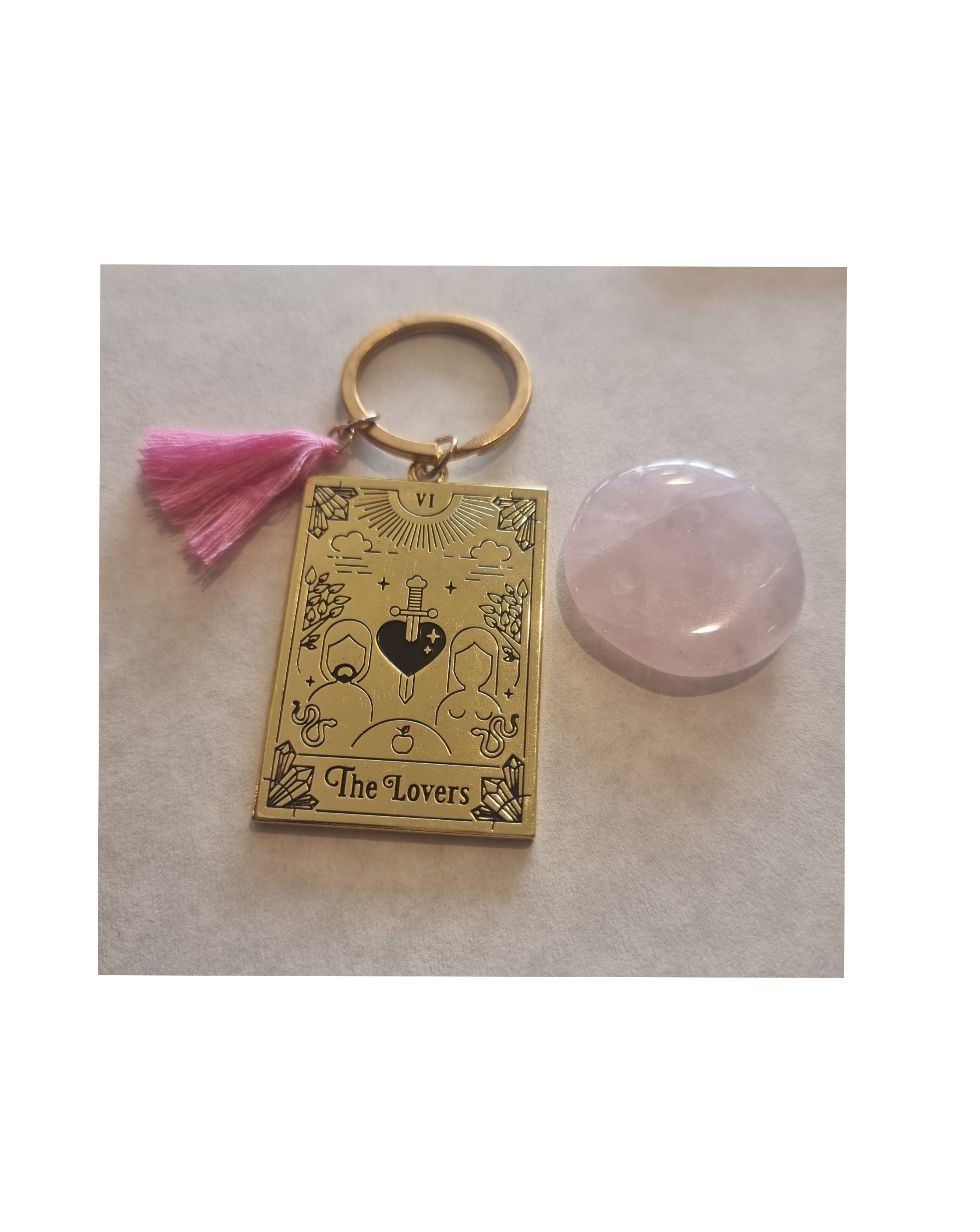 Lovers Tarot Keyring Set