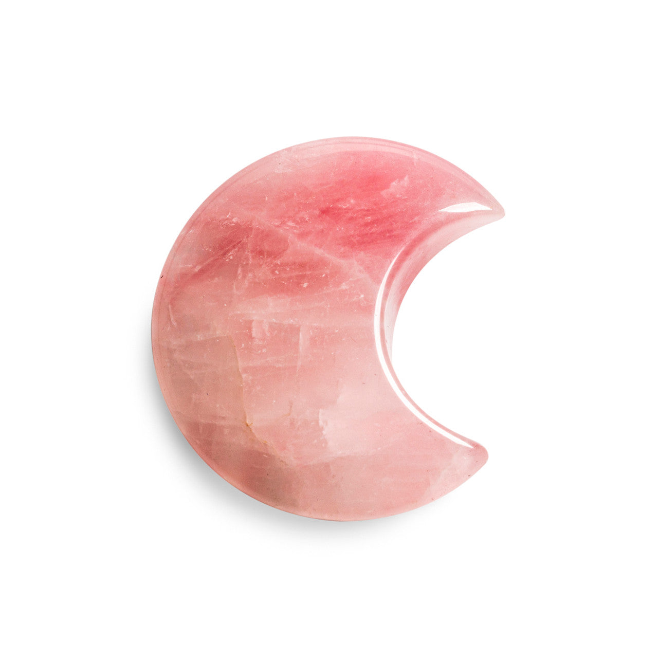 Rose Quartz Moon (Medium)