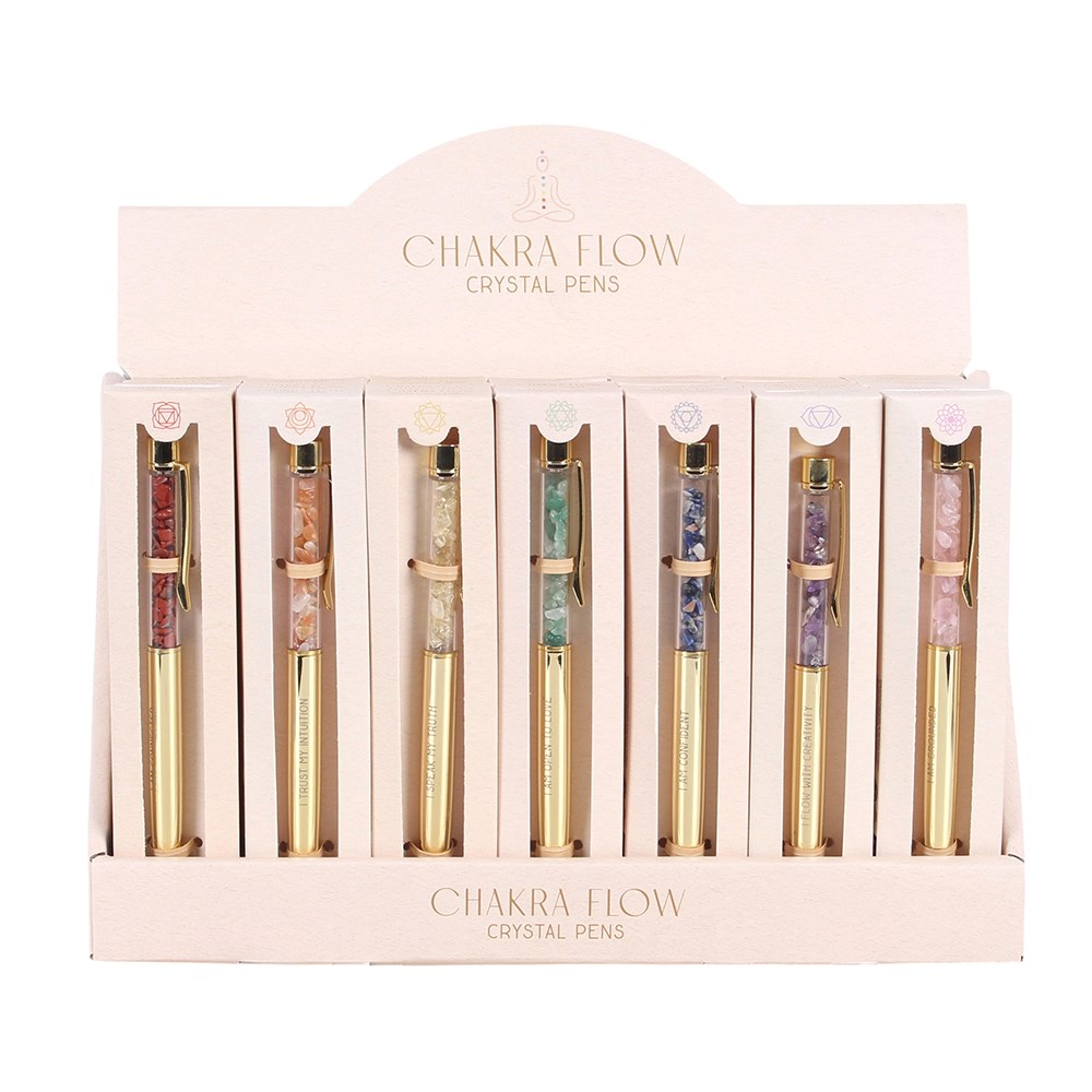 Chakra Crystal Pens