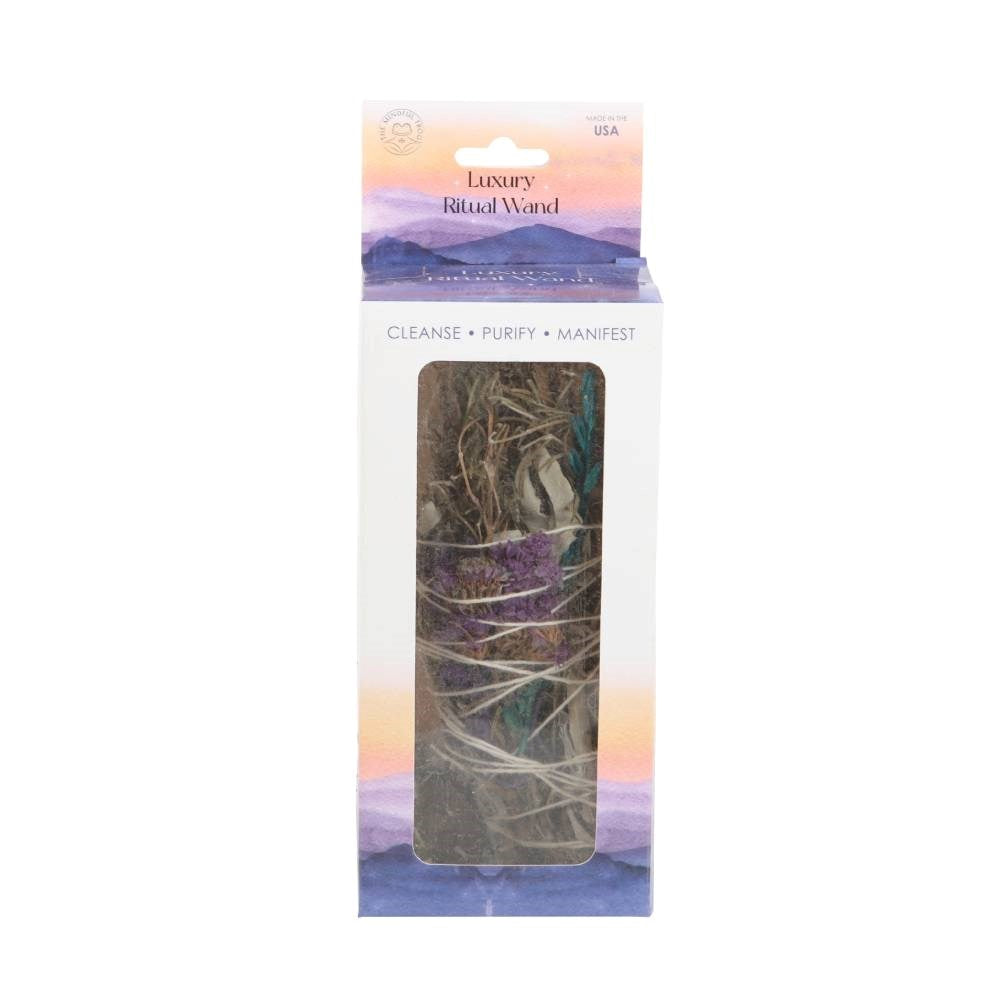 Ritual Wand (Rosemary, Sage & Aventurine)