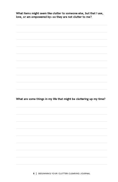 Sacred Clutter Clearing