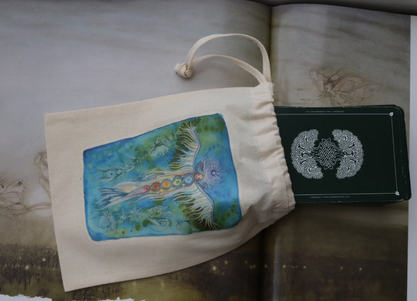 Transformation Tarot Bag or Crystal Pouch