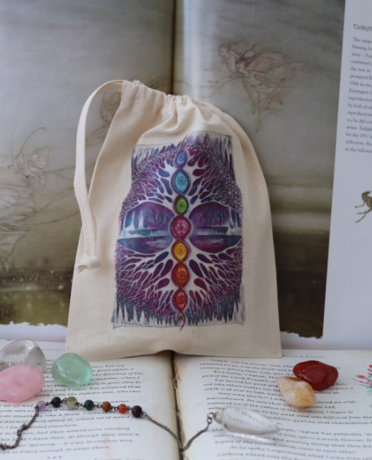 Crystal Tree Tarot Bag or Crystal Pouch