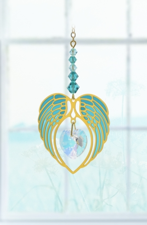 Blue Zircon Charm